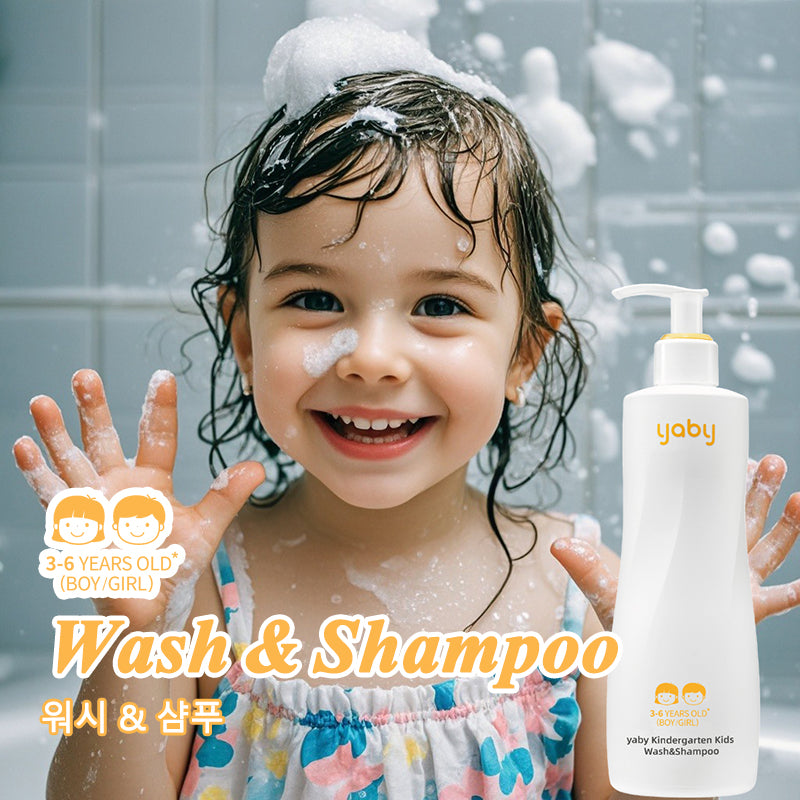 Y.A.B.Y Kindergarten Kids Wash&Shampoo