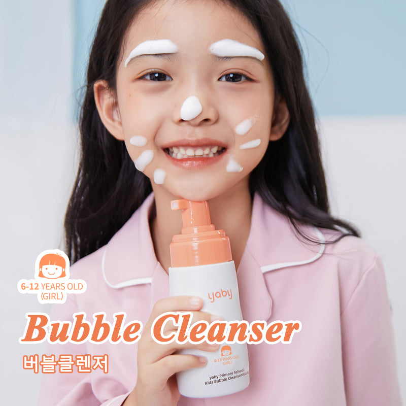 Y.A.B.Y Primary School Kids Bubble Cleanser (Girl)